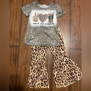 Starbucks boutique matching girls outfit